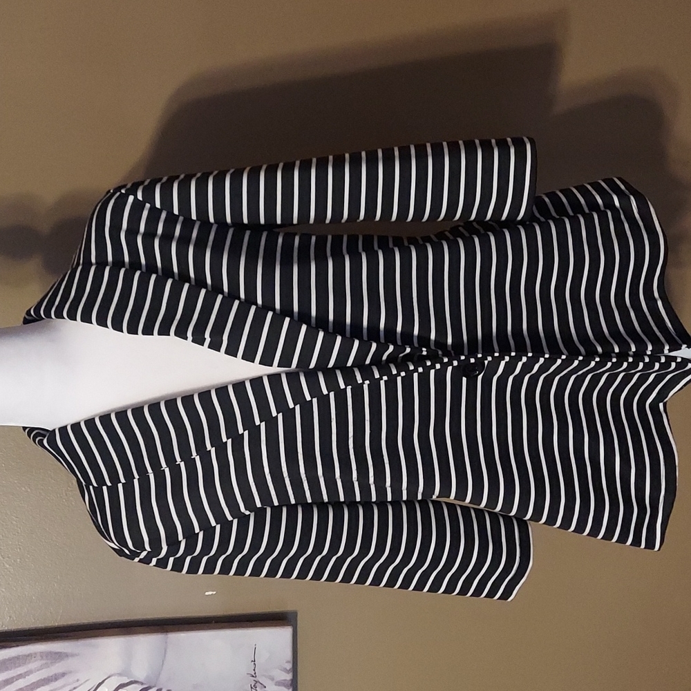 Striped blazer